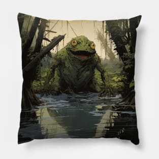 Swamp Monster Pillow