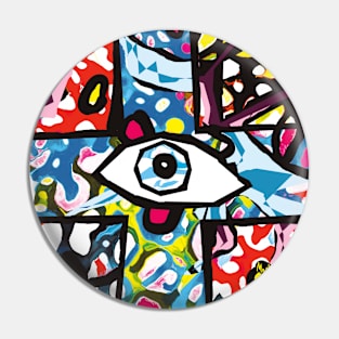 Hope - Abstract Art Pin