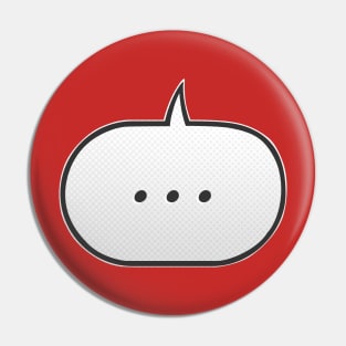 SPEECH(LESS) BUBBLE Pin