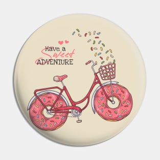 bicycle donuts instead wheels Pin