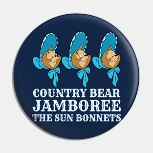 Country bear jamboree The Sun Bonnets triplets bears Pin