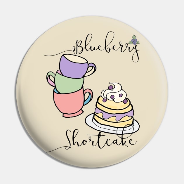 Blueberry Shortcake Pin by ThaisMelo