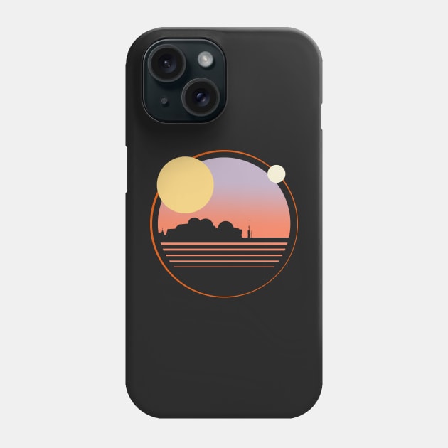 Tatooine lonesome places Phone Case by Quentin1984