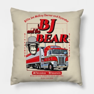 BJ & The Bear Trucking Company Lts Pillow