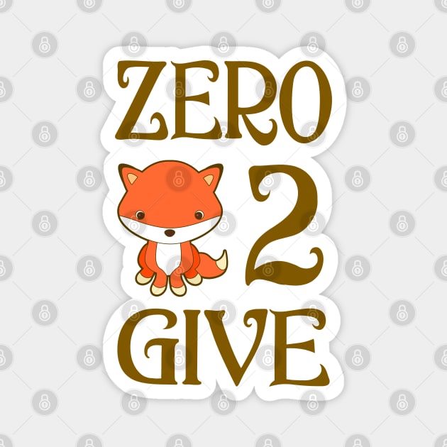 Zero Fox 2 Give No More Stress Magnet by RongWay