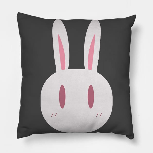 Bunny Pillow by smirkingdesigns