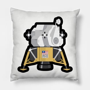 Lunar Lander Apollo T-Shirt / Sticker Pillow