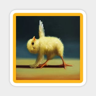 yellow chick exercise 9 Magnet