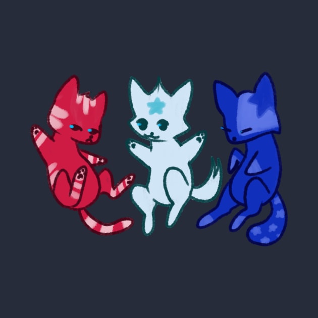 Fourth of July Cats by Kenners