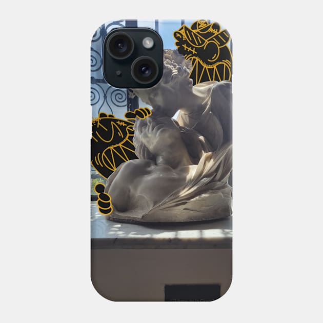 El beso de la gloria Phone Case by Pahu Design