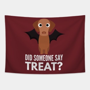 Vizsla Halloween Trick or Treat Tapestry