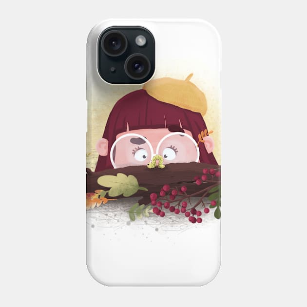 naturalist Phone Case by Burdina Natalisa