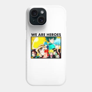 Shonen Heroes Phone Case