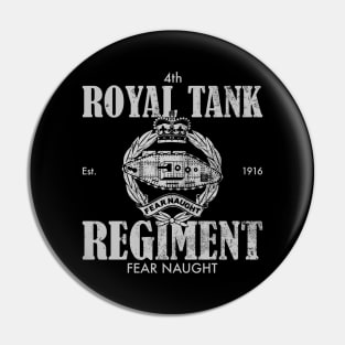 4th Royal Tank Regiment (Distressed) Pin