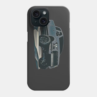 Lifted 4x4 Ford pickup Phone Case