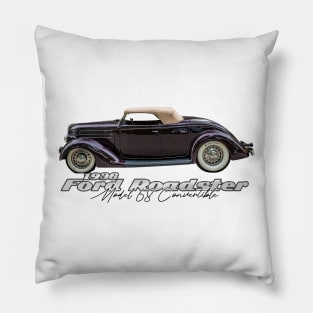 1936 Ford Roadster Model 68 Convertible Pillow