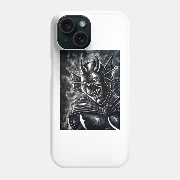 Etrigan "Gone Gone The Form O' Man" portrait (original) Phone Case by StagArtStudios