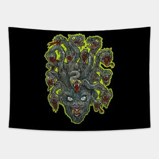 Zombie Medusa Tapestry