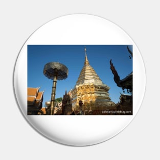 Pagoda in Chiang Mai Thailand. Pin