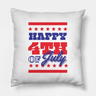 Happy 4th of July Pillow