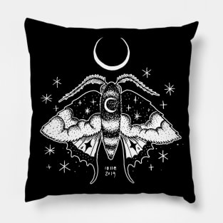 Night Moth Pillow