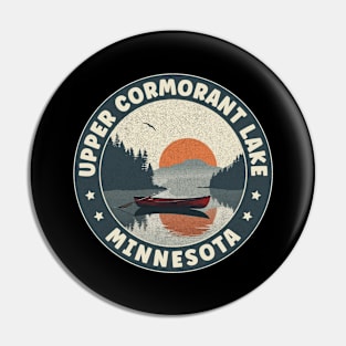 Upper Cormorant Lake Minnesota Sunset Pin