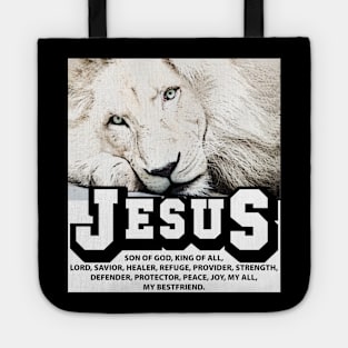 JESUS THE KING Tote