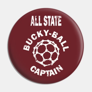 All State Bucky-Ball Captain Pin