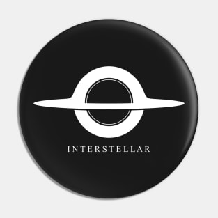 Interstellar - Minimalist Gargantua Pin