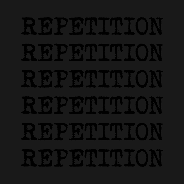 Repetition by conform