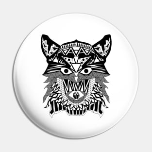 mexican werewolf by night pattern ecopop Pin