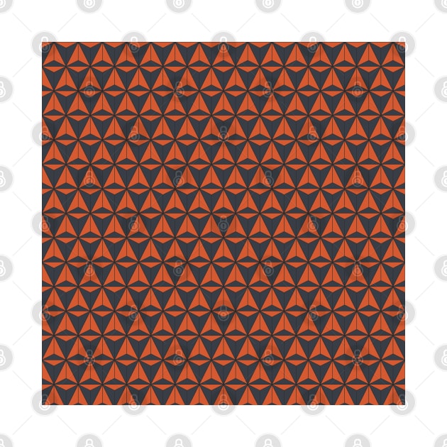 Spaceship Earth Geometric Pattern Halloween by FandomTrading