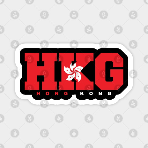 Hong kong Magnet by BAOM_OMBA