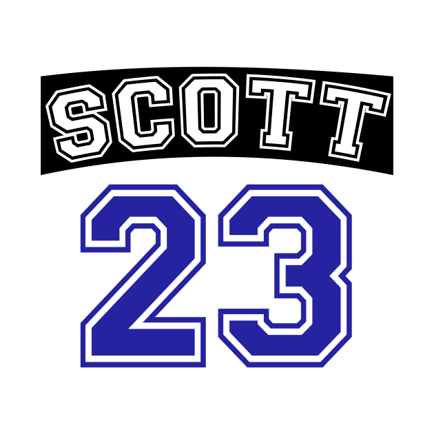 Scott 23 Ravens Basketball Jersey by lunalovebad