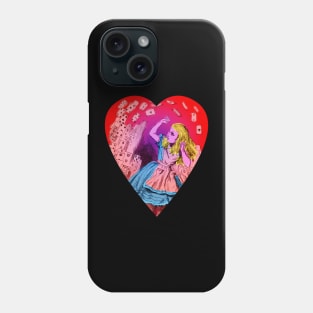 Alice and Cards Phone Case