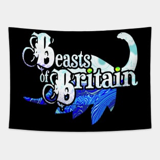 Beasts of Britain - 'Nessie Logo' (light blue) Tapestry