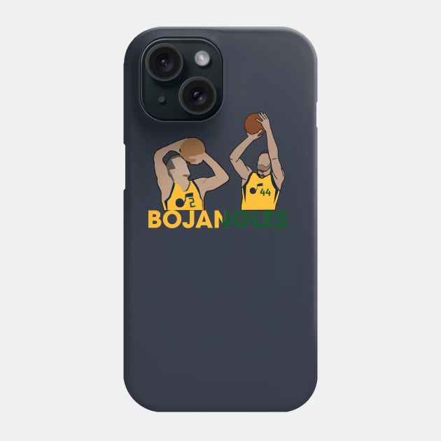 Joe Ingles x Bojan Bogdanovic 'BOJANGLES' NBA Utah Jazz Phone Case by xavierjfong