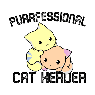 Purrfessional Cat Herder T-Shirt