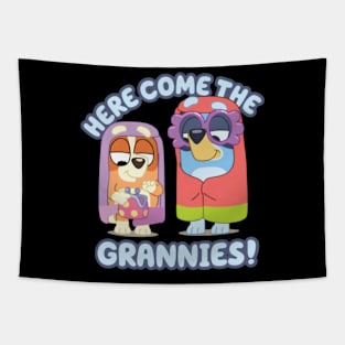 here come the grannies Tapestry