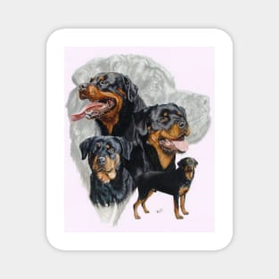 Rottweiler Medley Magnet