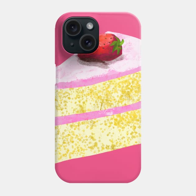 Strawberry Shortcake Phone Case by pastanaut