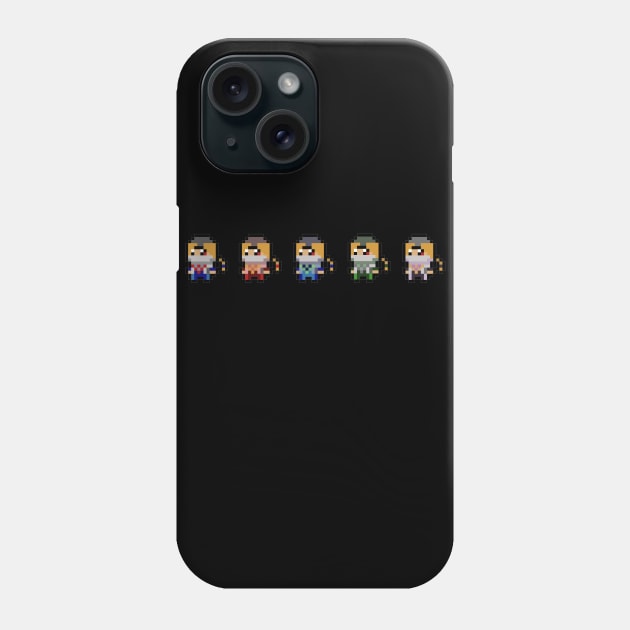 8-Bit Melee Sheik Phone Case by suzarya