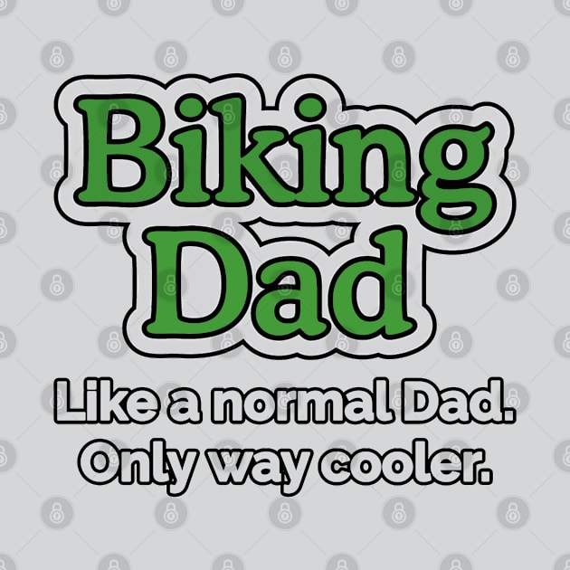 Biking Dad by fabecco