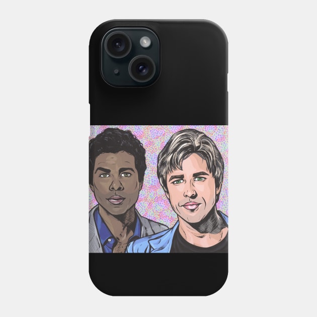 Tubbs and Crockett Phone Case by turddemon