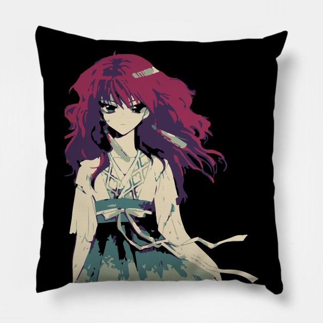 Princess Yona Pillow by IamValkyrie