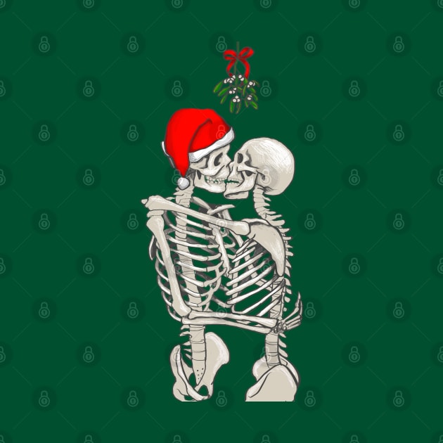 Mistletoe Skeletons by Heather Dorsch Creations