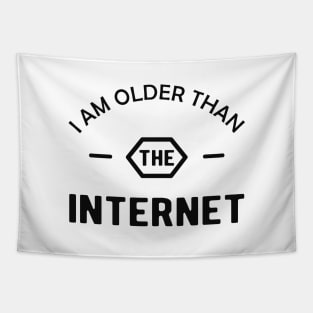 Birthday - I am older than the interner Tapestry