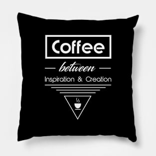 coffee inspiration - coffee addict Pillow