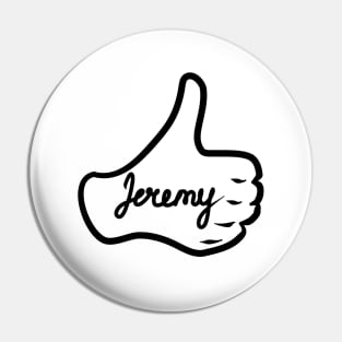 Men name Jeremy Pin