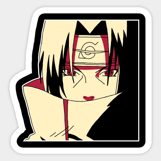 Itachi Uchiha Akatsuki Itachi Uchiha Sticker Teepublic